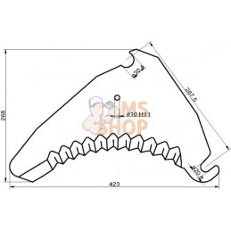 Couteau d'ensilage | UNBRANDED Couteau d'ensilage | UNBRANDEDPR#693373