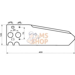 Couteau d'ensilage | UNBRANDED Couteau d'ensilage | UNBRANDEDPR#693384