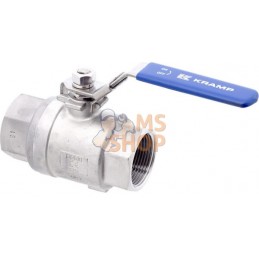 Vanne à bille inox 2xF 1 1/4'' | UNBRANDED Vanne à bille inox 2xF 1 1/4'' | UNBRANDEDPR#633574