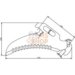 Couteau d'ensilage | UNBRANDED Couteau d'ensilage | UNBRANDEDPR#693386