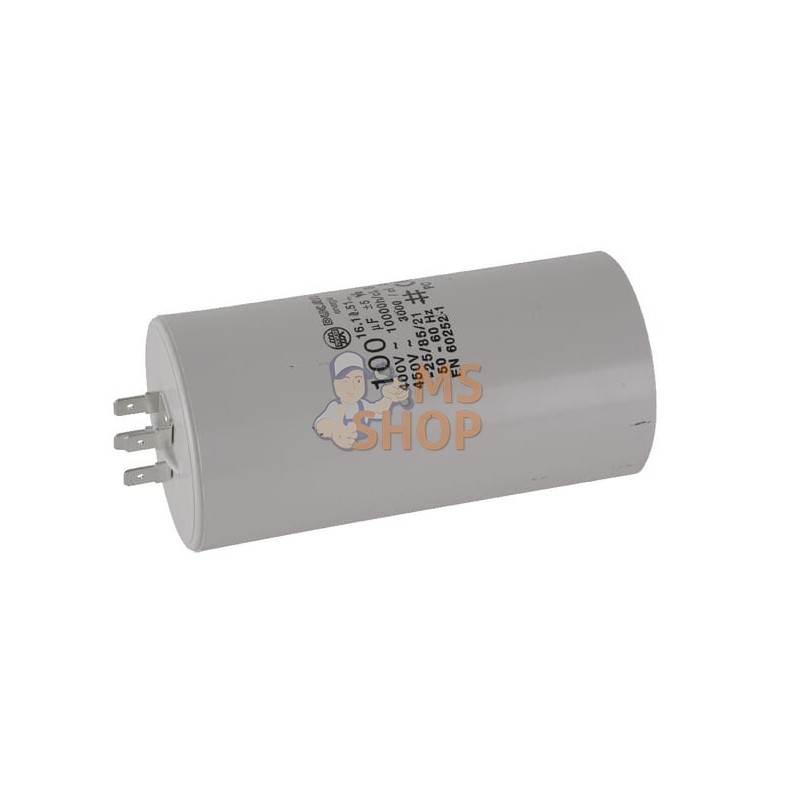 Condensateur avec fiche100µF | UNBRANDED Condensateur avec fiche100µF | UNBRANDEDPR#904196