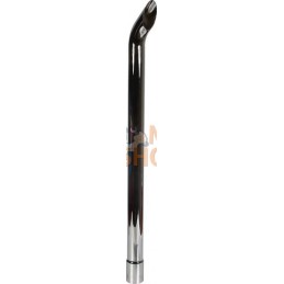 Tube d'échappement chrome 64mm | UNBRANDED Tube d'échappement chrome 64mm | UNBRANDEDPR#773300