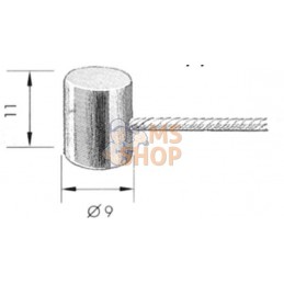 Câble intérieur 2,5mm-250cm | UNBRANDED Câble intérieur 2,5mm-250cm | UNBRANDEDPR#773371