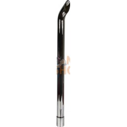 Tube d'échappement chrome 64mm | UNBRANDED Tube d'échappement chrome 64mm | UNBRANDEDPR#773301