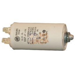Condensateur avec fiche 2,5µF | UNBRANDED Condensateur avec fiche 2,5µF | UNBRANDEDPR#904163