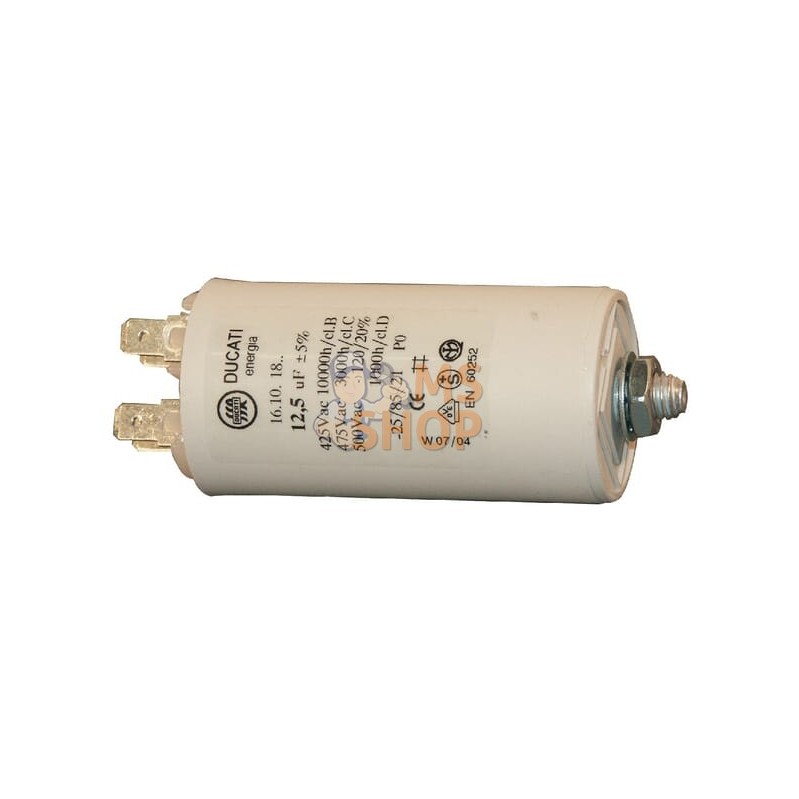 Condensateur avec fiche 2,5µF | UNBRANDED Condensateur avec fiche 2,5µF | UNBRANDEDPR#904163