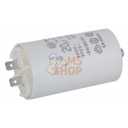 Condensateur avec fiche 20µF | UNBRANDED Condensateur avec fiche 20µF | UNBRANDEDPR#904181