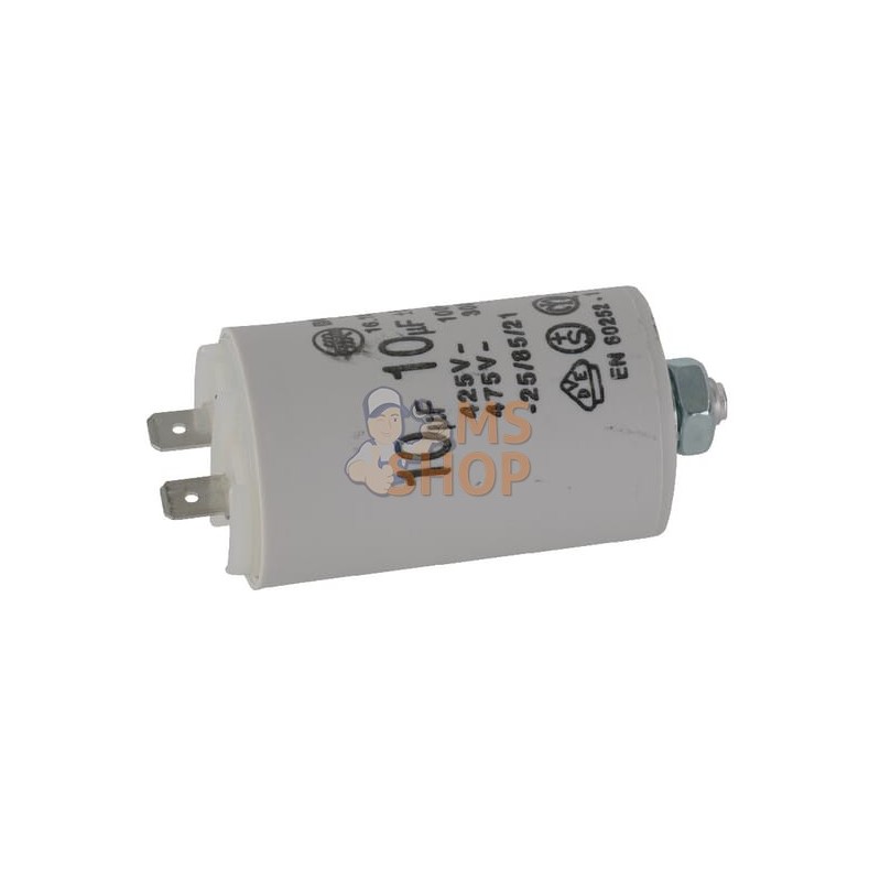 Condensateur avec fiche 10µF | UNBRANDED Condensateur avec fiche 10µF | UNBRANDEDPR#904172