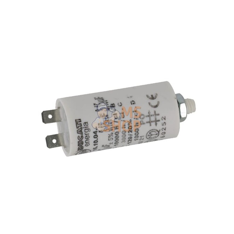 Condensateur avec fiche 3,15µF | UNBRANDED Condensateur avec fiche 3,15µF | UNBRANDEDPR#904165