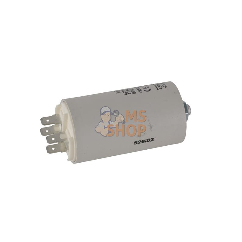 Condensateur avec fiche 18µF | UNBRANDED Condensateur avec fiche 18µF | UNBRANDEDPR#904179