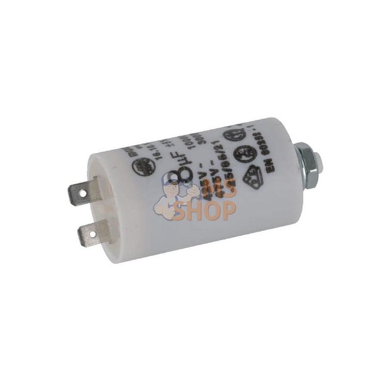 Condensateur avec fiche 8µF | UNBRANDED Condensateur avec fiche 8µF | UNBRANDEDPR#904170