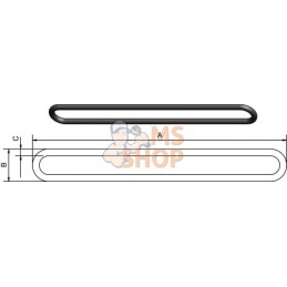 Élastique en caoutchouc 250x8mm | UNBRANDED Élastique en caoutchouc 250x8mm | UNBRANDEDPR#969099