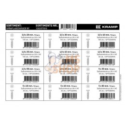 Assor. vis p. panneaux agg. SS | UNBRANDED Assor. vis p. panneaux agg. SS | UNBRANDEDPR#752351