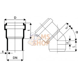 Coude PVC 160 mm x 30° | UNBRANDED Coude PVC 160 mm x 30° | UNBRANDEDPR#969057