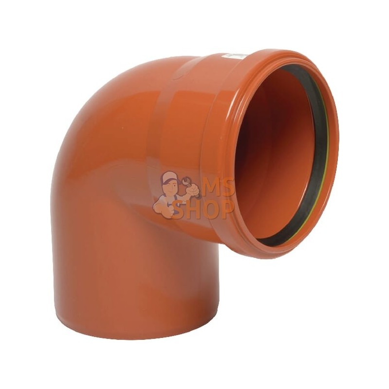 Coude PVC 125 mm x 87° | UNBRANDED Coude PVC 125 mm x 87° | UNBRANDEDPR#969056