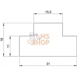 Rail C9-Profil1000 | UNBRANDED Rail C9-Profil1000 | UNBRANDEDPR#910204