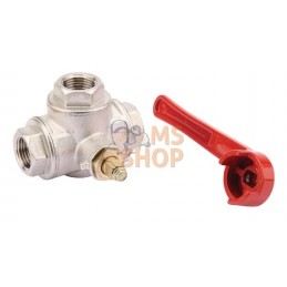 Vanne bois.sph.3v. T 1/2" f/f | UNBRANDED Vanne bois.sph.3v. T 1/2" f/f | UNBRANDEDPR#484964
