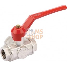 Vanne bois.sph.3v. T 3/4" f/f | UNBRANDED Vanne bois.sph.3v. T 3/4" f/f | UNBRANDEDPR#484924