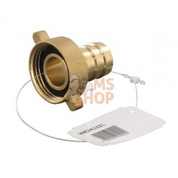 Raccord à sertir 3/4"+écrou 1" f | UNBRANDED Raccord à sertir 3/4"+écrou 1" f | UNBRANDEDPR#876346