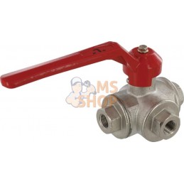 Vanne bois.sph.3v. L 1/4" f/f | UNBRANDED Vanne bois.sph.3v. L 1/4" f/f | UNBRANDEDPR#484965