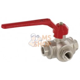 Vanne bois.sph.3v. L 3/8" f/f | UNBRANDED Vanne bois.sph.3v. L 3/8" f/f | UNBRANDEDPR#484957