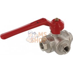 Vanne bois.sph.3v. T 3/8" f/f | UNBRANDED Vanne bois.sph.3v. T 3/8" f/f | UNBRANDEDPR#484949