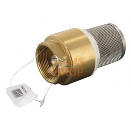 Crépine+clapet 1 1/2"inox | UNBRANDED Crépine+clapet 1 1/2"inox | UNBRANDEDPR#485039