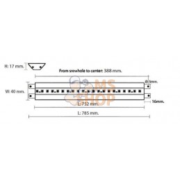 Rail d'angle 75cm 12v | UNBRANDED Rail d'angle 75cm 12v | UNBRANDEDPR#813038