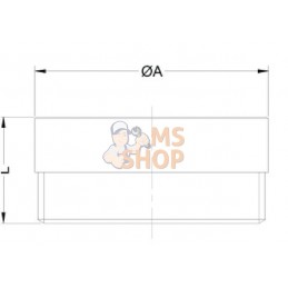 Bouchon pour VCR 3/4 | UNBRANDED Bouchon pour VCR 3/4 | UNBRANDEDPR#779387