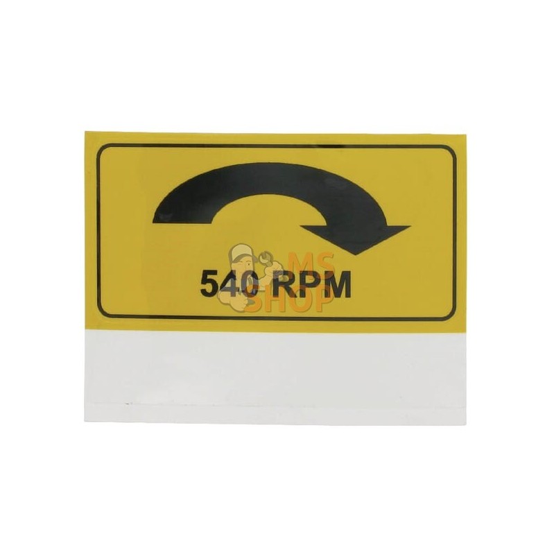 Autocollant cardan 540 rpm droite | UNBRANDED Autocollant cardan 540 rpm droite | UNBRANDEDPR#909742 Autocollant cardan 540 rpm droite | UNBRANDED Autocollant cardan 540 rpm droite | UNBRANDEDPR#909742