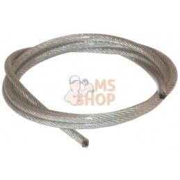 Câble en acier revêtement en PVC 4/6 mm | UNBRANDED Câble en acier revêtement en PVC 4/6 mm | UNBRANDEDPR#856046