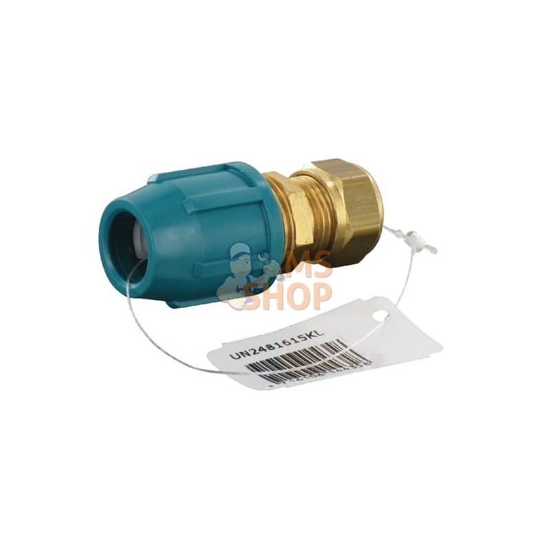 Raccord laiton 16x15mm PE fem. | UNBRANDED Raccord laiton 16x15mm PE fem. | UNBRANDEDPR#902241