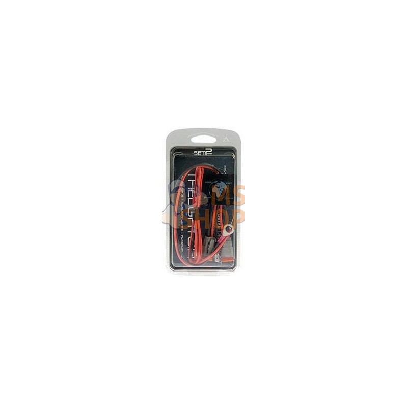 Relais pour 2x phares de travail LED; Compatible Canbus, prises Deutsch 2 broches | UNBRANDED Relais pour 2x phares de travail L Relais pour 2x phares de travail LED; Compatible Canbus, prises Deutsch 2 broches | UNBRANDED Relais pour 2x phares de travail L