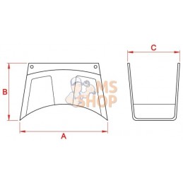 Support de tuyau mural pl. | UNBRANDED Support de tuyau mural pl. | UNBRANDEDPR#752732