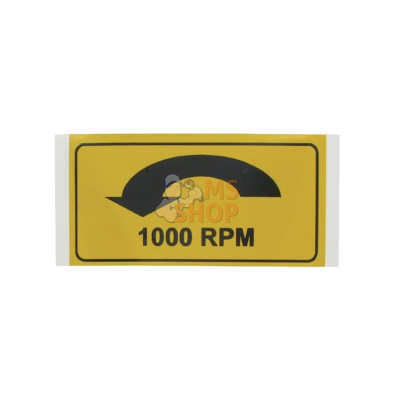 Autocollant cardan 1.000 rpm gauche | UNBRANDED Autocollant cardan 1.000 rpm gauche | UNBRANDEDPR#909739 Autocollant cardan 1.000 rpm gauche | UNBRANDED Autocollant cardan 1.000 rpm gauche | UNBRANDEDPR#909739