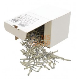 Rivets 250pcs. blanc | UNBRANDED Rivets 250pcs. blanc | UNBRANDEDPR#910084