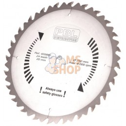 Lame de scie 250x20x2mm 24 dents carbure Widia | UNBRANDED Lame de scie 250x20x2mm 24 dents carbure Widia | UNBRANDEDPR#779233