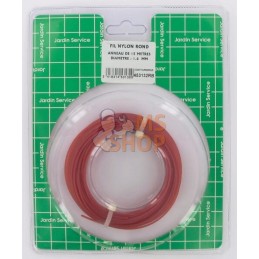 Fil de coupe Ø 1.6mm 15m rond rouge | UNBRANDED Fil de coupe Ø 1.6mm 15m rond rouge | UNBRANDEDPR#892356