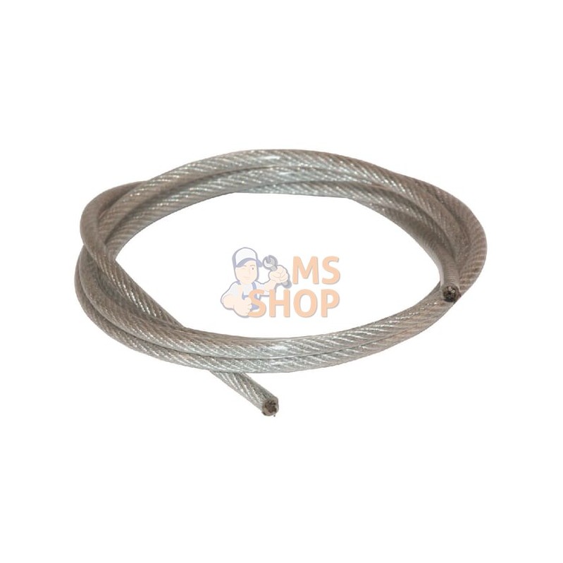 Câble en acier revêtement en PVC 3/5 mm | UNBRANDED Câble en acier revêtement en PVC 3/5 mm | UNBRANDEDPR#856045 Câble en acier revêtement en PVC 3/5 mm | UNBRANDED Câble en acier revêtement en PVC 3/5 mm | UNBRANDEDPR#856045