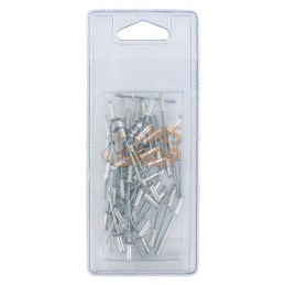 Rivet aveugle 3.2x10 mm (50x) | VALTRA BLISTER Rivet aveugle 3.2x10 mm (50x) | VALTRA BLISTERPR#1111033