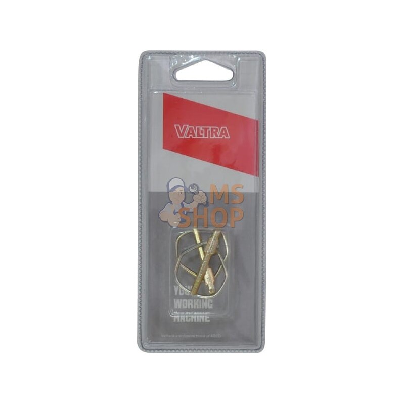 Goupille clips 3.8mm (2x) | VALTRA BLISTER Goupille clips 3.8mm (2x) | VALTRA BLISTERPR#1111065 Goupille clips 3.8mm (2x) | VALTRA BLISTER Goupille clips 3.8mm (2x) | VALTRA BLISTERPR#1111065