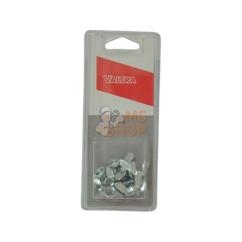 Écrou à ailettes galvanisé M8 (10x) | VALTRA BLISTER Écrou à ailettes galvanisé M8 (10x) | VALTRA BLISTERPR#1111415 Écrou à ailettes galvanisé M8 (10x) | VALTRA BLISTER Écrou à ailettes galvanisé M8 (10x) | VALTRA BLISTERPR#1111415