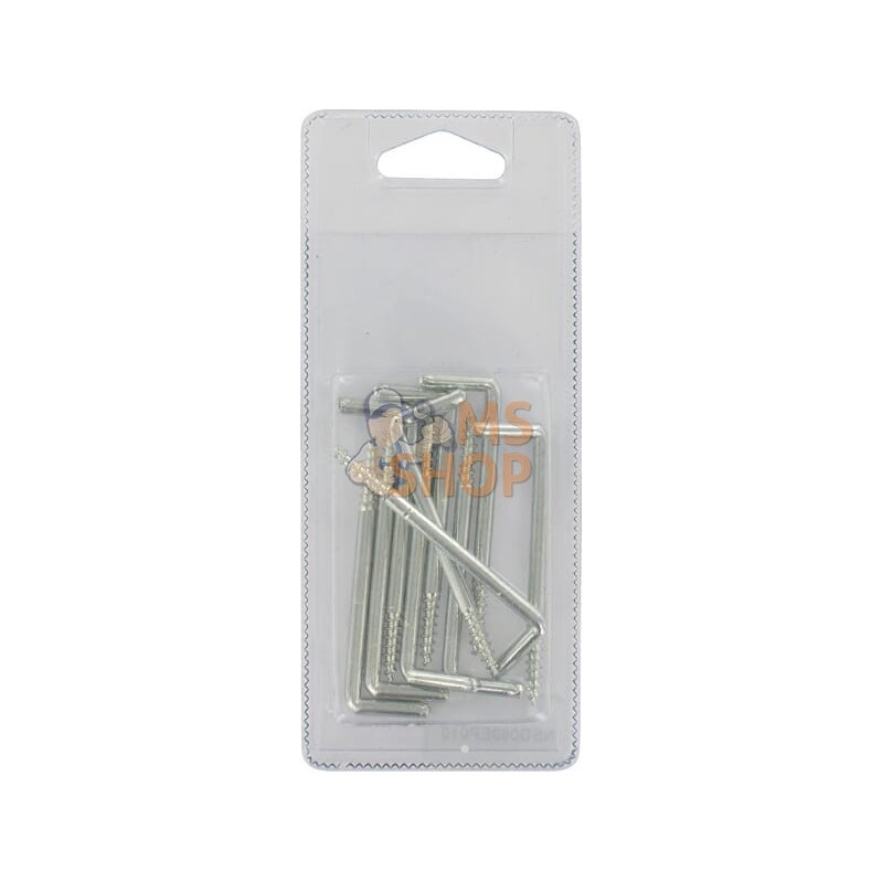 Crochet à visser 60mm (10x) | VALTRA BLISTER Crochet à visser 60mm (10x) | VALTRA BLISTERPR#1111503 Crochet à visser 60mm (10x) | VALTRA BLISTER Crochet à visser 60mm (10x) | VALTRA BLISTERPR#1111503