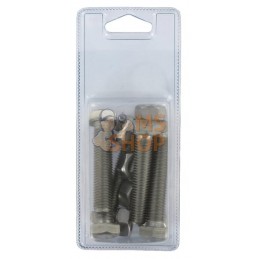 Vis + écrou M12x60 Inox (6x) | VALTRA BLISTER Vis + écrou M12x60 Inox (6x) | VALTRA BLISTERPR#1111550