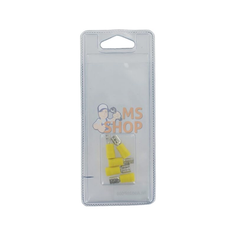 Douille fiche plate jaune 6.3mm | VALTRA BLISTER Douille fiche plate jaune 6.3mm | VALTRA BLISTERPR#1111669 Douille fiche plate jaune 6.3mm | VALTRA BLISTER Douille fiche plate jaune 6.3mm | VALTRA BLISTERPR#1111669