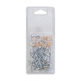 Rivet aveugle 4x8 mm (50x) | VALTRA BLISTER Rivet aveugle 4x8 mm (50x) | VALTRA BLISTERPR#1111764