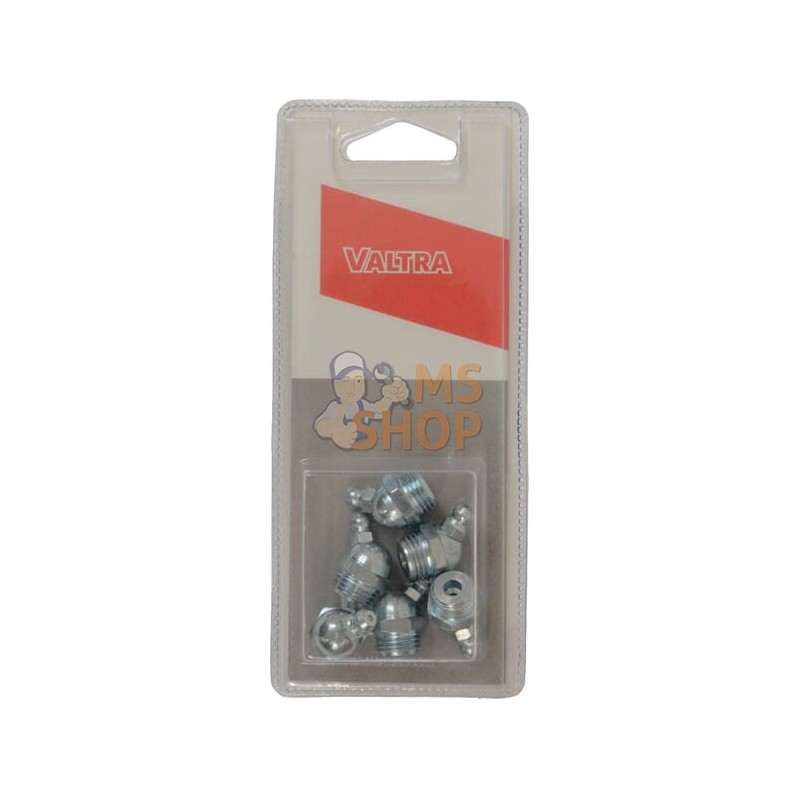 Graisseur 1/4" - 45° (x6) | VALTRA BLISTER Graisseur 1/4" - 45° (x6) | VALTRA BLISTERPR#1111787 Graisseur 1/4" - 45° (x6) | VALTRA BLISTER Graisseur 1/4" - 45° (x6) | VALTRA BLISTERPR#1111787