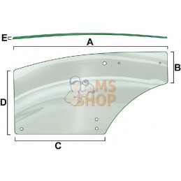 Vitre de porte, main droite | VAPORMATIC Vitre de porte, main droite | VAPORMATICPR#818944