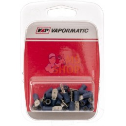 Cosse Male Plate Bleu 6.6Amp 6.4 mm | VAPORMATIC Cosse Male Plate Bleu 6.6Amp 6.4 mm | VAPORMATICPR#844627