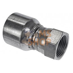 Raccord, femelle ORFS (x5) 1/4" tuyau, 9/16" filetage | VAPORMATIC Raccord, femelle ORFS (x5) 1/4" tuyau, 9/16" filetage | VAPOR